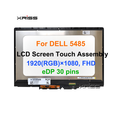 Inspiron 14 5482 5485 5491 için 2-in-1 P93G P93G001 1080p LCD Dokunmatik Ekran dizüstü bilgisayar yedek montajı