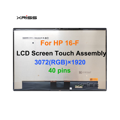 HP Spectre X360 16-F 16-F0023DX 16T-F000 Ekran LCD 3K Dokunmatik Ekran Montajı için